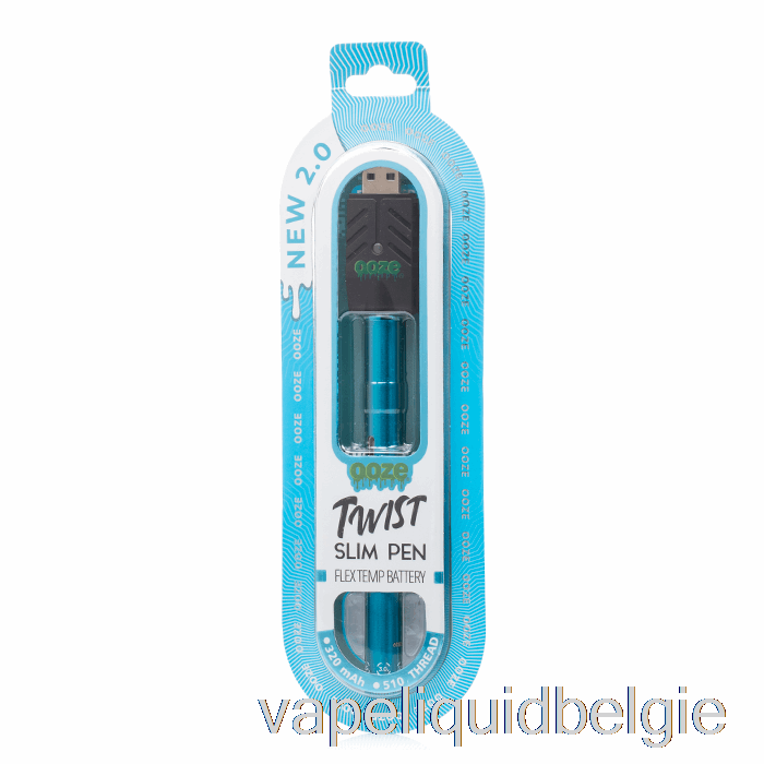 Vape België Ooze Slim Twist Pen 2.0 Flex Temp Batterij Saffierblauw